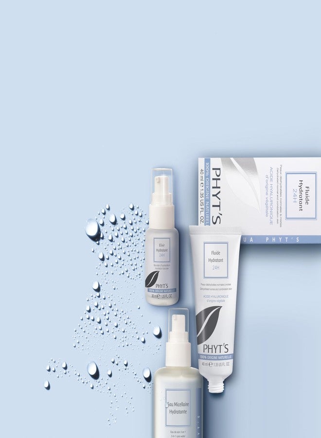 PHYT'S Phyts 24H Moisturizing Fluid - Face Moisturizer with Aloe Vera Extract - Restores Hydration and Reduces Shine - Face Cream for Supple Skin - 1.35 oz - Image 4